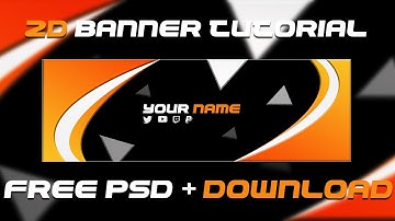 FREE GFX: Free Simplistic Twitter Header PSD Template 2021!│by BenPNG