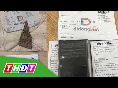 Video Mua iPhone 12 Pro Max qua mạng, khách nhận được cục... - youtube