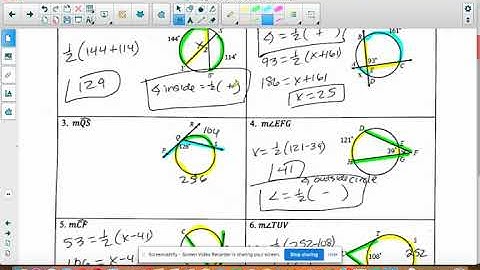 Geo R Unit 10 Lesson 6 HW Answers