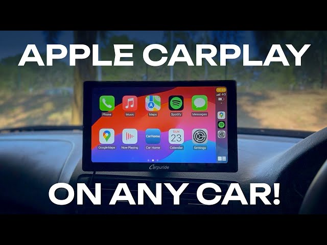 Wireless Apple Car Play In ANY Car! Carpuride W903 Review! 