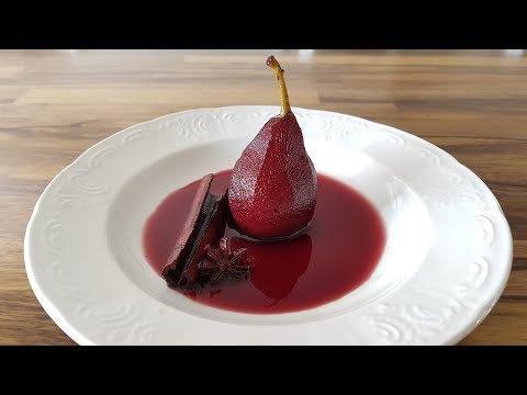 Video: Pear In Red Wine Sauce