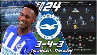 Graham Potter's Remarkable Renaissance at Brighton & Hove Albion | EA FC 24