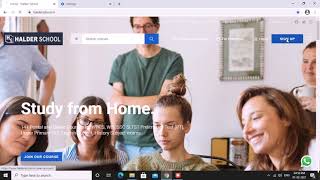 How to join our course - Halder School screenshot 5