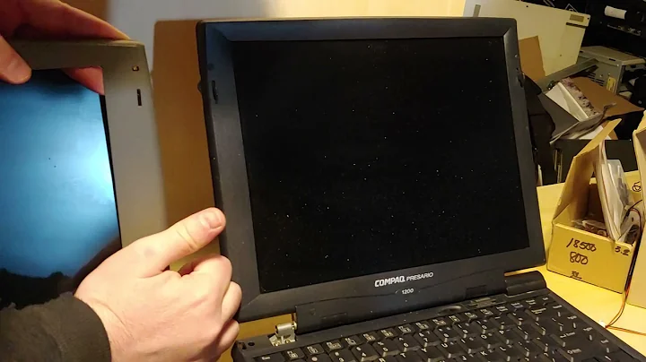 Compaq Prosignia 150 LCD troubleshooting/Presario 1200 comparison