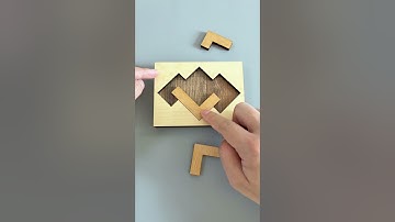 how to fit three L into a frame?#Puzzles #IQ #iqtest