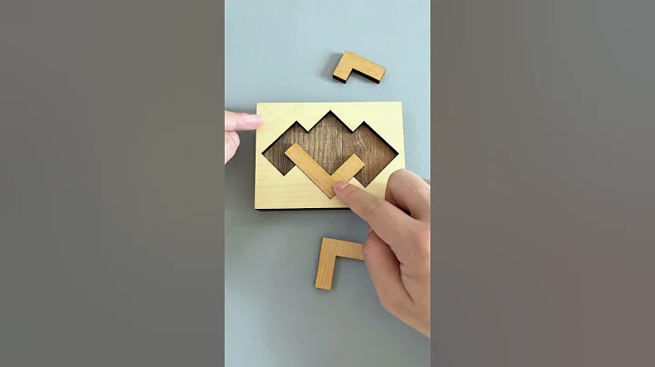 how to fit three L into a frame?#Puzzles #IQ #iqtest