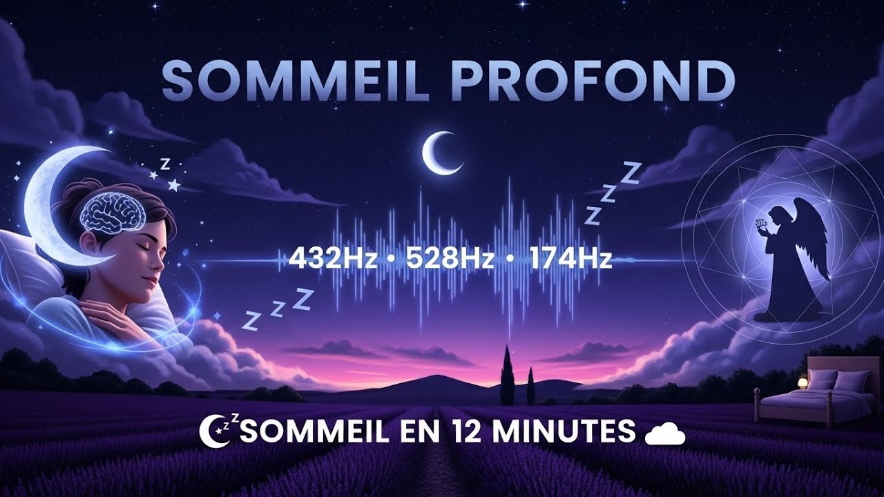 😴 ENDORS-TOI EN 12 MINUTES | 432Hz Sommeil Profond Instantané | Guérison Insomnie 💤