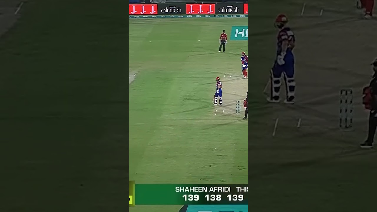 James Vince v Shaheen Afridi 