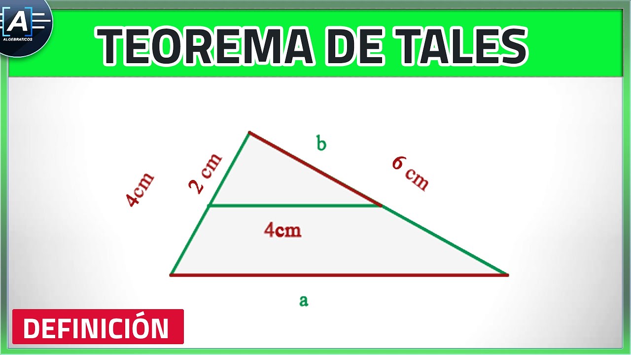 TEOREMA DE TALES Que es el TEOREMA DE TALES (Definición) YouTube TEOREMA DE TALES Que es el TEOREMA DE TALES (Definición) YouTube