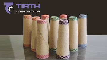 TIRTH CORPORATION I  Paper Cone Making Machine Manufacturer Rajkot  I PRODUCT VIDEO