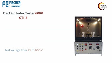 Tracking Index Tester 600V CTI 4