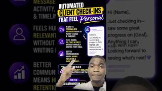 Automated Client CheckIns that feel personal #AIAutomation #ClientManagement #BusinessGrowth