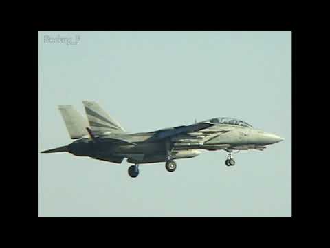 F-14A Tomcat | VF-154 Black Knights | Routine Training Exercise (60fps)