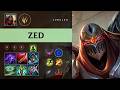 Zed Jungle vs Taliyah - EUW Master Patch 26.09
