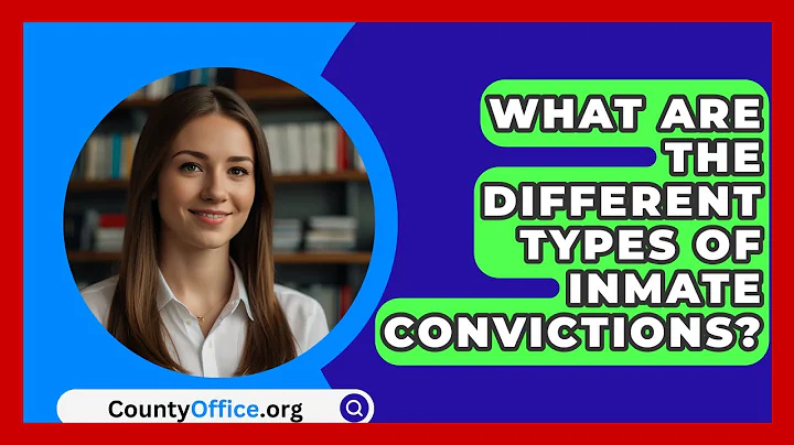What Are The Different Types Of Inmate Convictions? - CountyOffice.org