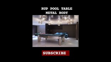 RUP POOL TABLE #pooltable #8ballpool #8ball #billiards #pool #rup