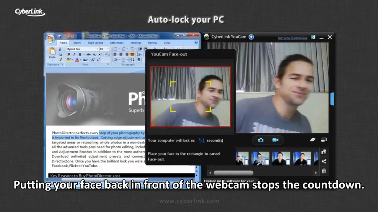 cyberlink youcam 7 webcam not detected