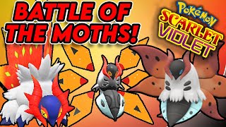 IRON MOTH, SLITHER WING, and VOLCARONA IN ONE BATTLE! Pokemon Scarlet and Violet Wifi Battle