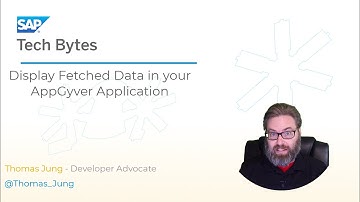 Display Fetched Data in your AppGyver Application