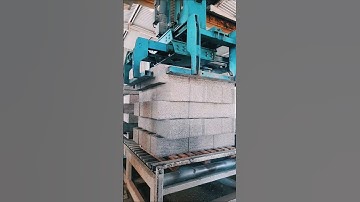 * 5 Layers = 60 Blocks 💪 Unbelievable Speed!#smartblockline #construction  #machinery