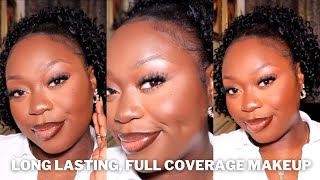 In Depth *FULL COVERAGE* Go To Makeup Routine ...long lasting, filter in real life, matte skin
