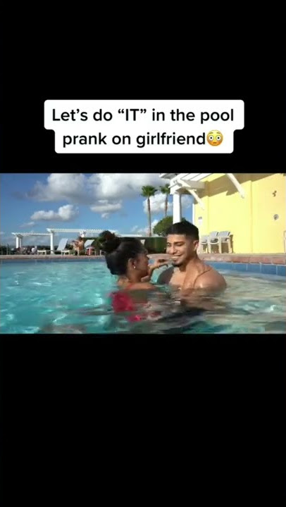 AYO LAKUKAN PRANK DI KOLAM RENANG PADA PACAR😂 #shorts