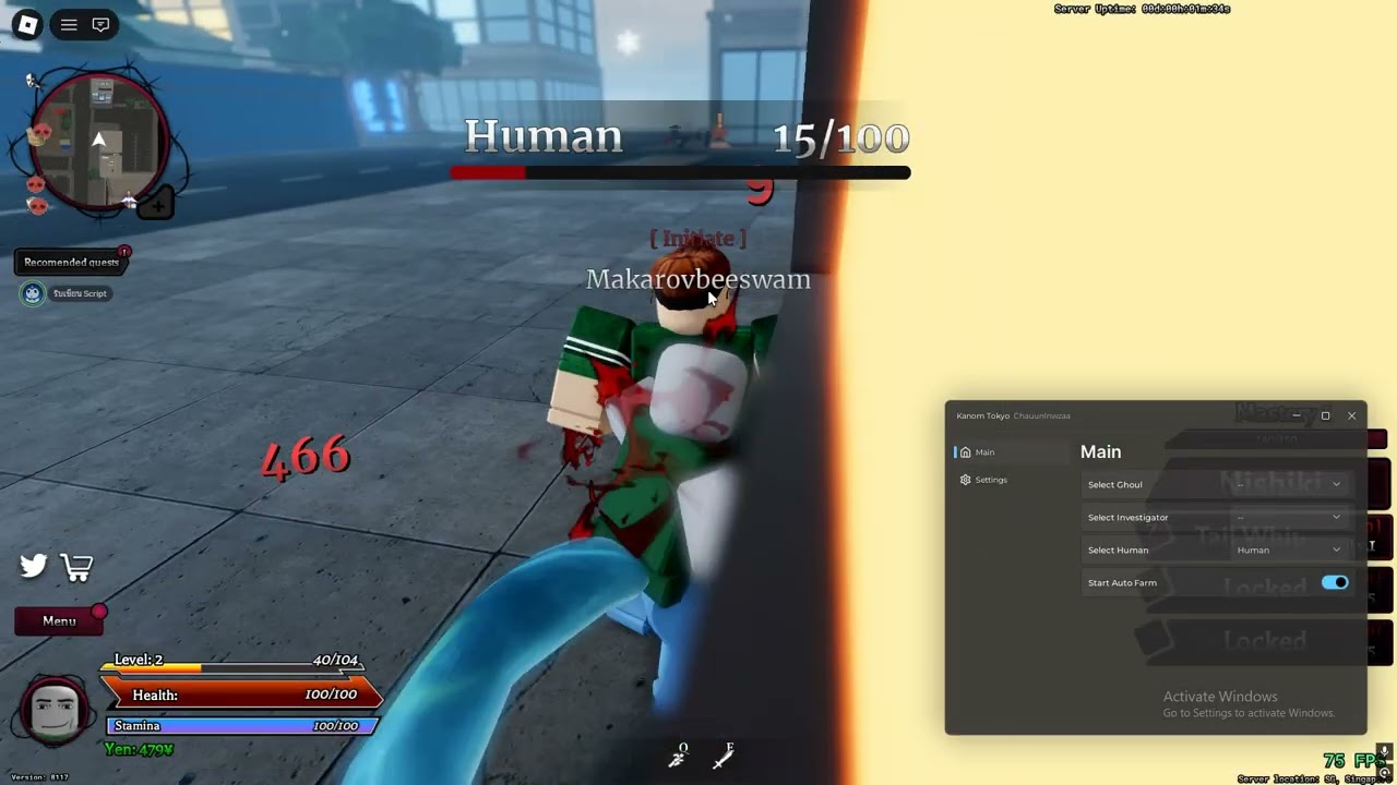 Kanom Tokyo [Alpha] SCRIPT AUTO FARM **BEST**