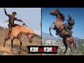 Capturing Wild Horses in Red Dead Redemption 2 vs RDR 1