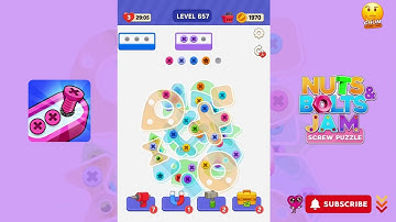 Unscrew It: Nuts & Bolts Jam - Level 657 - Gameplay walkthrough