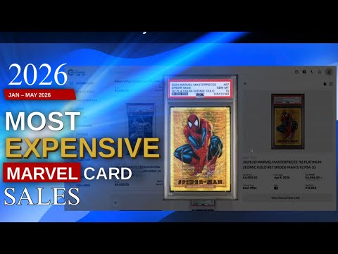 THE MOST VALUABLE MARVEL CARDS RIGHT NOW | 2026 Marvel Card Market