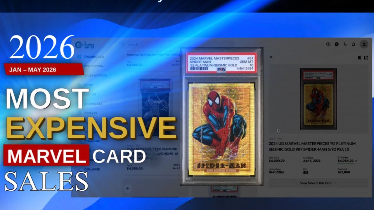 THE MOST VALUABLE MARVEL CARDS RIGHT NOW | 2026 Marvel Card Market