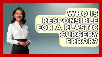 Who Is Responsible For A Plastic Surgery Error? - The Operating Table