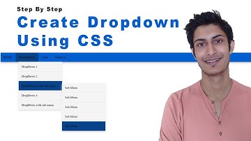 Create Dropdown Menu Using CSS