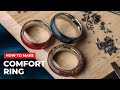 How to make a comfort ring on a woodturning lathe