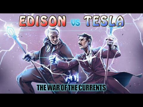 Video: Tesla Gegen Edison. Krieg Der Strömungen. Wasserkraft Niagara - Alternative Ansicht