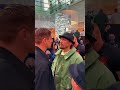 Usyk vs Verhoeven FIRST Face Off 😳🔥