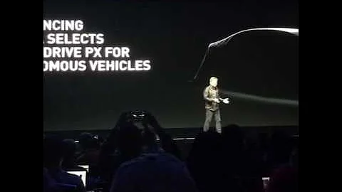 #Nvidia CEO Jensen Huang announced during #GTC17 k...