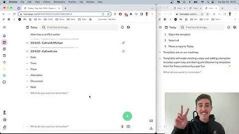 3 Ways to Use a Meeting Notes Template in Twos