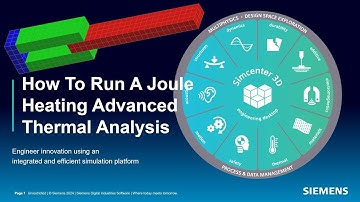 How To Create A Joule Heating Advanced Thermal Analysis
