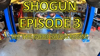 Ford Shogun Build  Episode 3. Fabrication Begins!