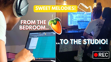 How To Make An Afro Type beat for Wizkid + Come Studio With me