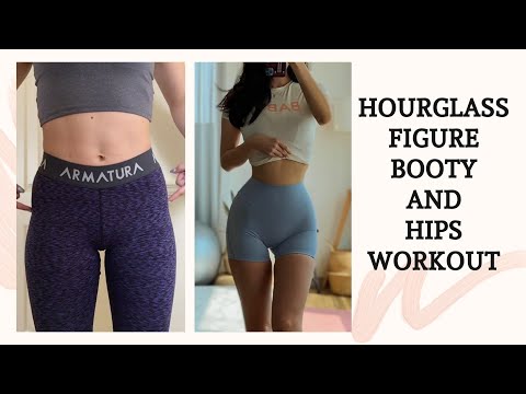 15 MIN HOURGLASS FIGURE HIPS AND BOOTY WORKOUT - 15 Dakikada Kum Saati Vücut Egzersizi #hourglass