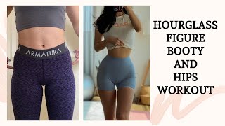 15 Min Hourglass Figure Hips And Booty Workout - 15 Dakikada Kum Saati Vücut Egzersizi 