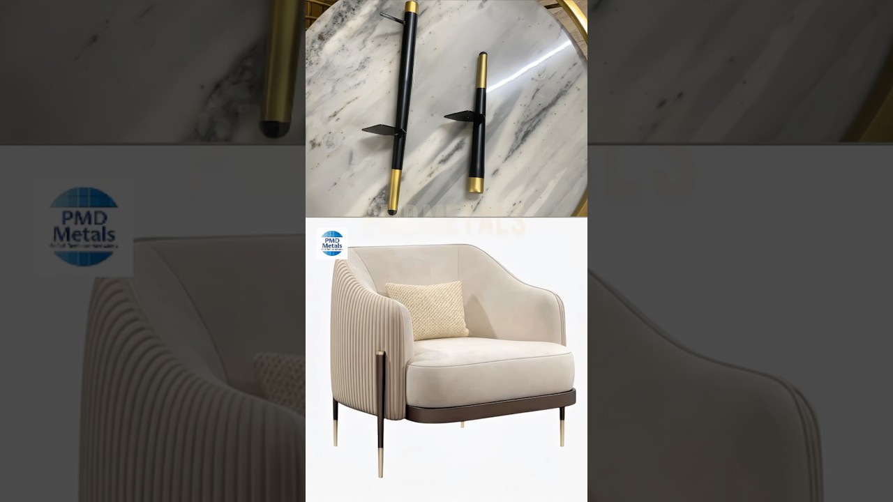 Dual-tone perfection for sofas, lounge chairs legs & luxury pieces.