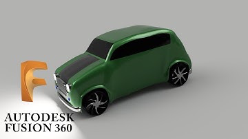 Speed Run Design Of Mr. Bean Car in Fusion 360 Part - 1