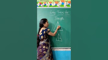 Easy trick for Triangle problems #shortviral #maths #competitiveexams #dsctricks#tet#rrb#easy
