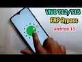 ViVO Y12/Y15 FRP Bypass Android 11/ ViVO (1904) Google Account Unlock/ FRP Bypass Android 11