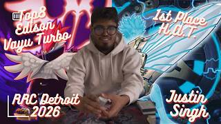 DOUBLE DECK PROFILE! RRC Detroit 2026 Top 8 Edison (Vayu) + 1st Place (HAT)