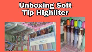 Soft Tip Highlighter pen(unboxing)💗 screenshot 1