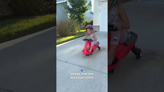 Budget toddler ride on toy gift idea: wiggle car! #toddlertoys #toddlergiftideas